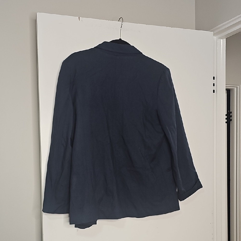 Bar III Dark Blue Women's Blazer - Picture 3 of 3